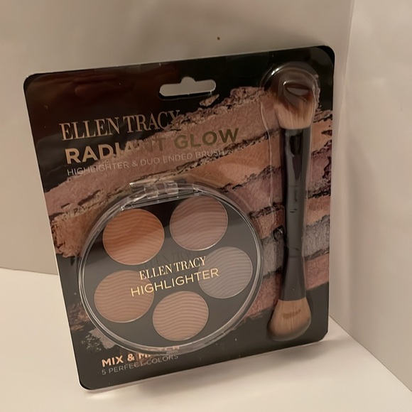 ELLEN TRACY Radiant Glow highlighter & duo ended brush. Mix & Match 5 colors - Picture 17 of 17